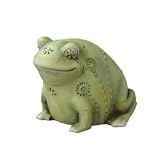 Gramps the Green Finished Terra Cotta Frog