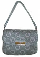 Coach 46370 Signature Op Art Kristin Pouch Bag