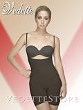 Vedette 122: Full Body Shaper Mid thigh Corset Shapewear