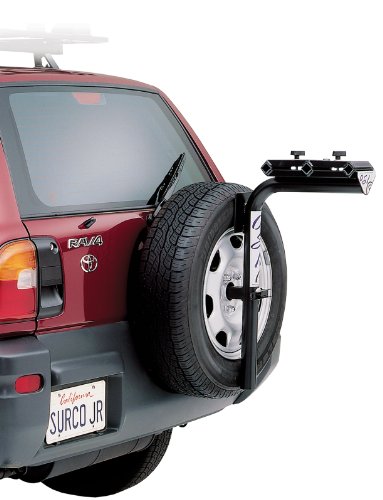 Surco BT300 Spare Tire Mount Bike Rack, Up To 3 Bike Capacity
