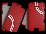 【送料無料】 T-01A X02T dynapocket 専用 モバイルジャケット　レッドの画像
