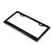 Genuine Carbon Fiber License Plate Frame