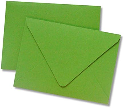 Green Gift Card Envelopes - 25 Pack