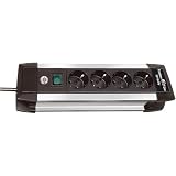 Brennenstuhl 1391000014 Steckdosenleiste Premium-Alu-Line 4-fach 1.8 m H05VV-F 3G1,5von "Brennenstuhl"