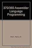 370/360 assembler language programming