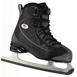 Riedell 615 Boys (Black) Soft Boot Ice Skates - GR4 Blade - Size 1