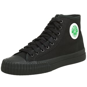 PF Flyers Sandlot Center High Sneaker,Black,Men's 4 M US/Women's 5.5 M US