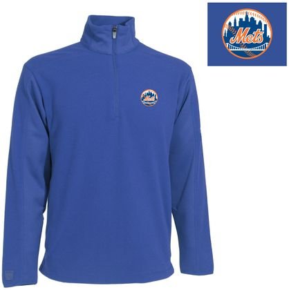 Antigua New York Mets Fleece Pullover Jacket