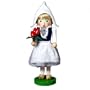 Kurt Adler Steinbach Collection 17-1/2-Inch German Wooden Nutcracker, Dutch Girl