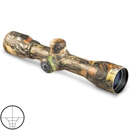 Childrens Toyshop  Sporting Goods : Barska 4 x 32mm Contour Series Handgun, Shotgun or Crossbow Scope, Mossy Oak Camouflage Finish with Crossbow Reticle