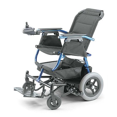 Electric Weheelchair Portable - Assembles and disassembles in les than 60 seconds. Finally a power chair thats lightweight and compact to fit in the trunk of a car. Colors Red or Blue