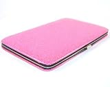 Glitter Flat Opera Checkbook Wallet in Choice of Spring Colors