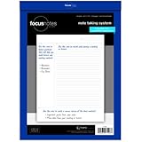 TOPS FocusNotes Note Taking System Legal Pad, 8-1/2 x 11-3/4 Inches, White, 50 Sheets (77103)