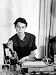 Writer Carson McCullers Sitting at Typewriter Premium Photographic Poster Print
