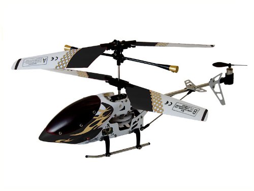RC 4 Kanal Helikopter Hubschrauber Heli Indoor Schwarz