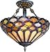 Landmark Lighting 736-TB Tiffany Bronze Tiffany Inverted Pendant Lighting Image
