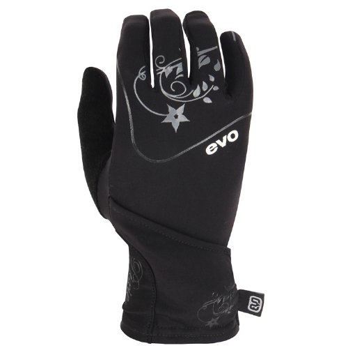 Evo Pixie Womens Winter Gloves - Black Medium