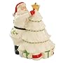Lenox Holiday Santa Cookie Jar