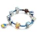 J.Charm Spain flag Heart Photo Charms Beads bead DIY