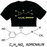Adrenalin T-Shirt schwarz / gelb C9 H13 NO2