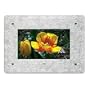 Kodak 7-Inch Frosted Floral Glass Digital Frame Faceplate