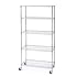 Seville Classics Shelving System, Chrome