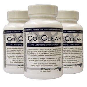 Co Clean Detoxifying Colon Cleanser 56 Tabs - Buy 2 Get 1 FREE - Cleanse Your Body & Jump Start Your Diet Today!