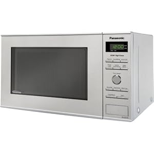 Panasonic NN-SD372S 0.8 Cubic Feet 950-Watt Inverter Microwave, Stainless Steel