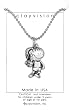 Clayvision Basketball Hoops Girl Pendant Necklace