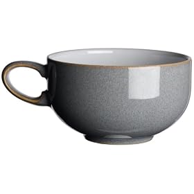 Denby Jet Grey Tea/Coffee Cup