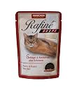 Animonda Rafiné Soupé Adult "Pute & Kalb + Käse" - 1x100g