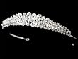 Wedding Headband Bridal Tiara with Silver Rhinestone 133