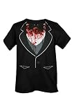 Zombie Bloody Tux Costume T-Shirt