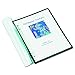 ACCO Plastic Report Cover, Prong Clip, Letter Size, 3 Inches Capacity, Frosted Cover with Black Back (36251)