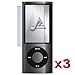 Premium Crystal Clear LCD Screen Protectors for Apple iPod Nano 5th-3 Pack
