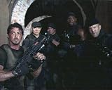 ブロマイド写真★『エクスペンダブルズ』5人/シルベスター・スタローン、ジェイソン・ステイサム、ジェット・リー ジェイソン・リー
