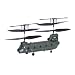 Graupner 4289 - Fun Chinook RC Helikoptermodell mit 3 Kanal IR Fernsteuerung