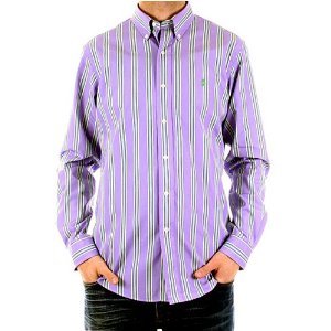 Polo Ralph Lauren long sleeve striped shirt. POLO4180