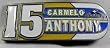 Carmelo Anthony Denver Nuggets Player Belt Buckle, NBA Basketball Buckle