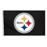 NFL Pittsburgh Steelers Logo Only 3-by-5 Feet Flag with Grommetts