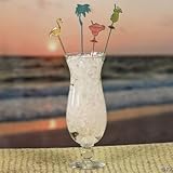 25 Assorted Tropical Tiki Drink Stirrers