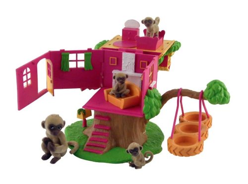 Childrens Toyshop  Toys : Jungle In My Pocket Monkey Hang Out Playset