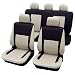 ELEGANCE Sitzbez�ge / Schonbez�ge / Sitzbezug / Schonbezug SCHWARZ/BEIGE