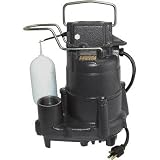 Maytag Cast Iron Submersible Sump Pump - 4320 GPH, 1/2 HP, 1 1/2in., Model# AMT21156