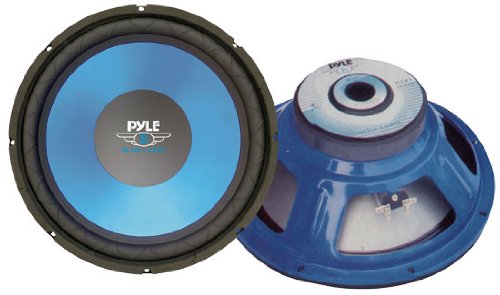 Pyle PLW15BL 15-Inch Cone High Performance Woofer (Blue)