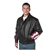 Automotive : Diamond PlateTM USA/Eagle Solid Genuine Leather Bomber Jacket