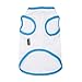 Blueberry Pet Torre di Calafuria Surfer's Point Cotton Dog Tank Top T Shirt, Back Length 16