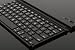 Zagg FOLZKSLV97 Zaggkeys Solo Keyboard for Tablets and iPad - Silver/Black
