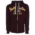 Hollister Kapuzenpullover "Surf Finals" Herren Dunkelrot