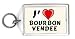J'aime Bourbon Vendee Porte Clé